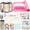 300g UV Resin Kit with Light and Molds, Upgraded Crystal Clear Hard UV Curing Premixed Resin Starter Jewelry Making Kit for DIY Keychain, Earring and Necklace